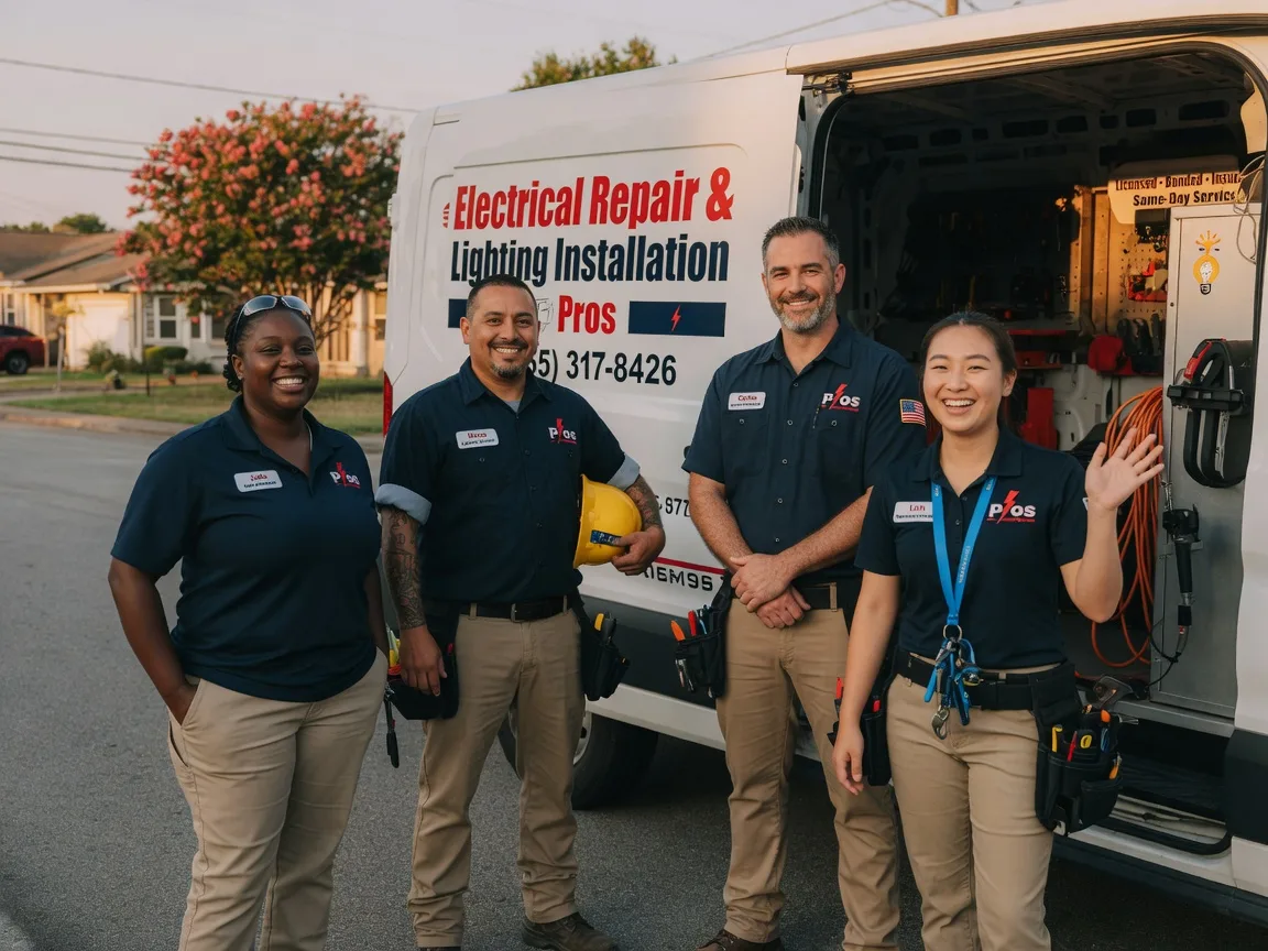 Licensed Electrician company in Briscoe, TX
